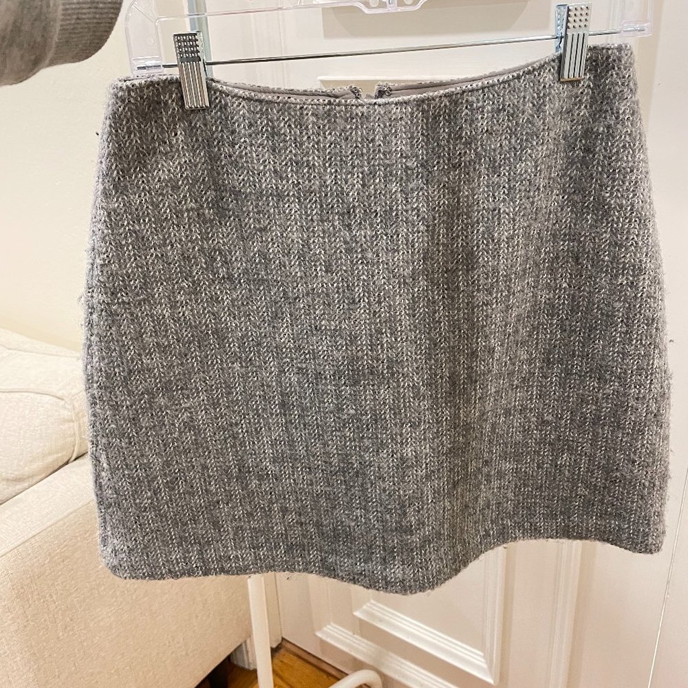 Club Monaco Wool Mini Skirt (Retail: $179)